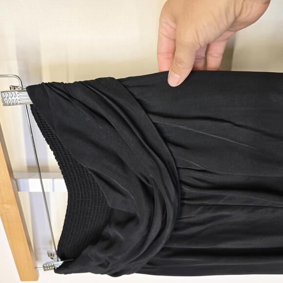 Vintage Black High Waist Wide Leg Pants Medium - Picture 2 of 5